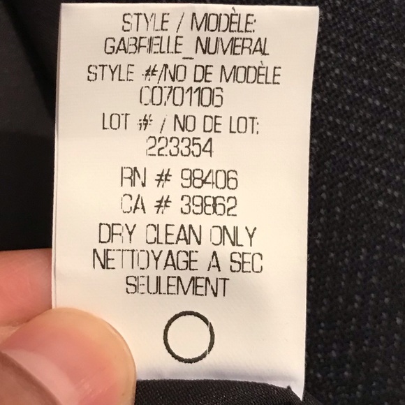 Theory, wool blazer, size 0 - Picture 6 of 6